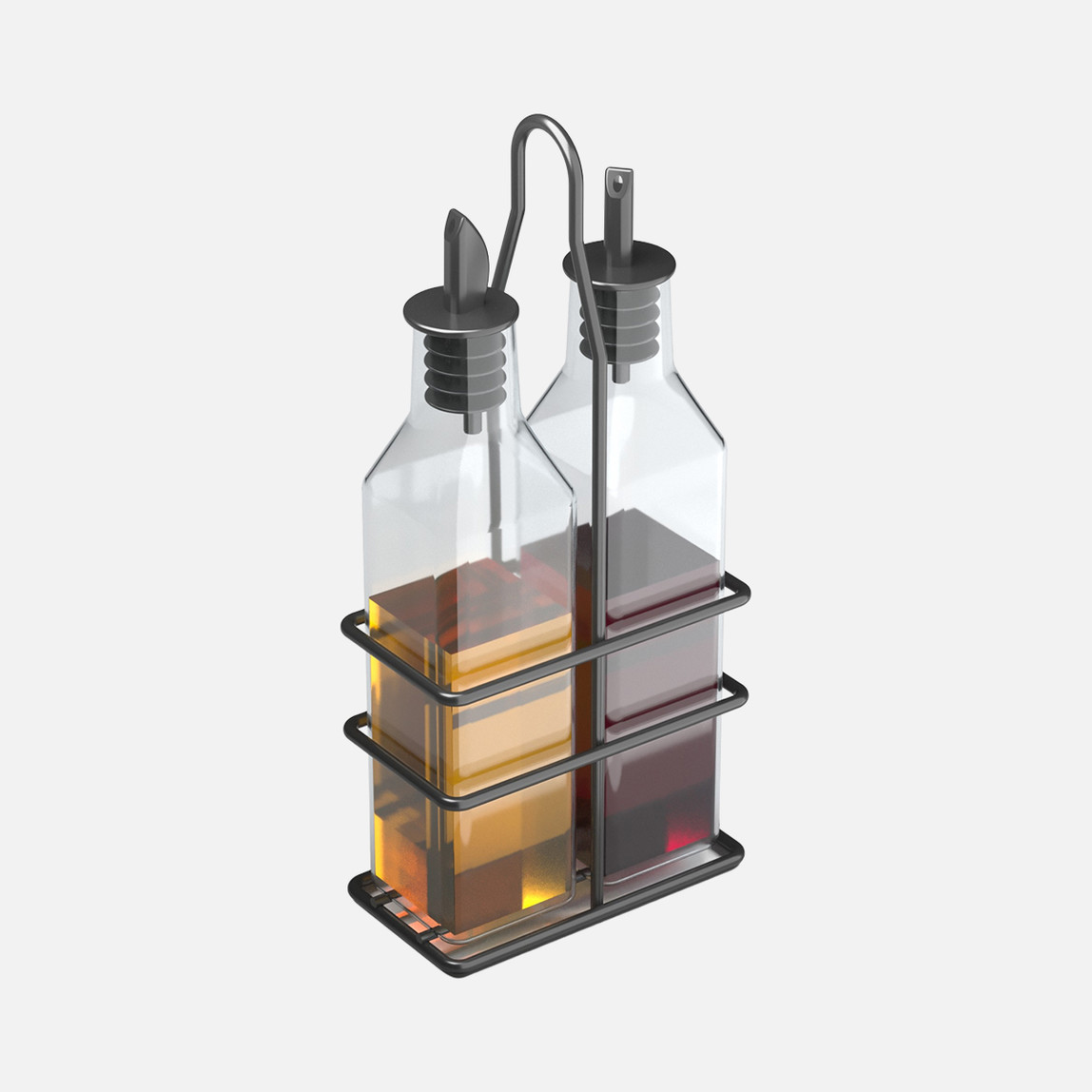    Teknotel MG022 2'li Şişeli Yağdanlık 