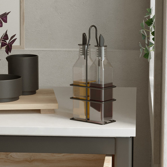 Teknotel MG022 2'li Şişeli Yağdanlık