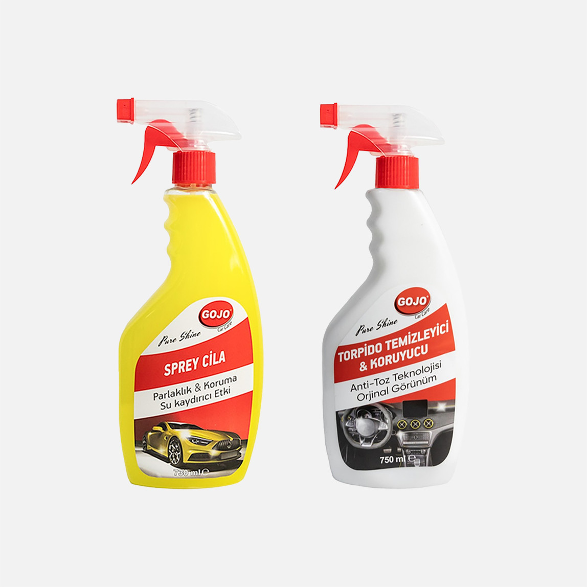    Gojo Sprey Cila 730 ml+Gojo Torpido Sütü 750 ml 2 Li set 