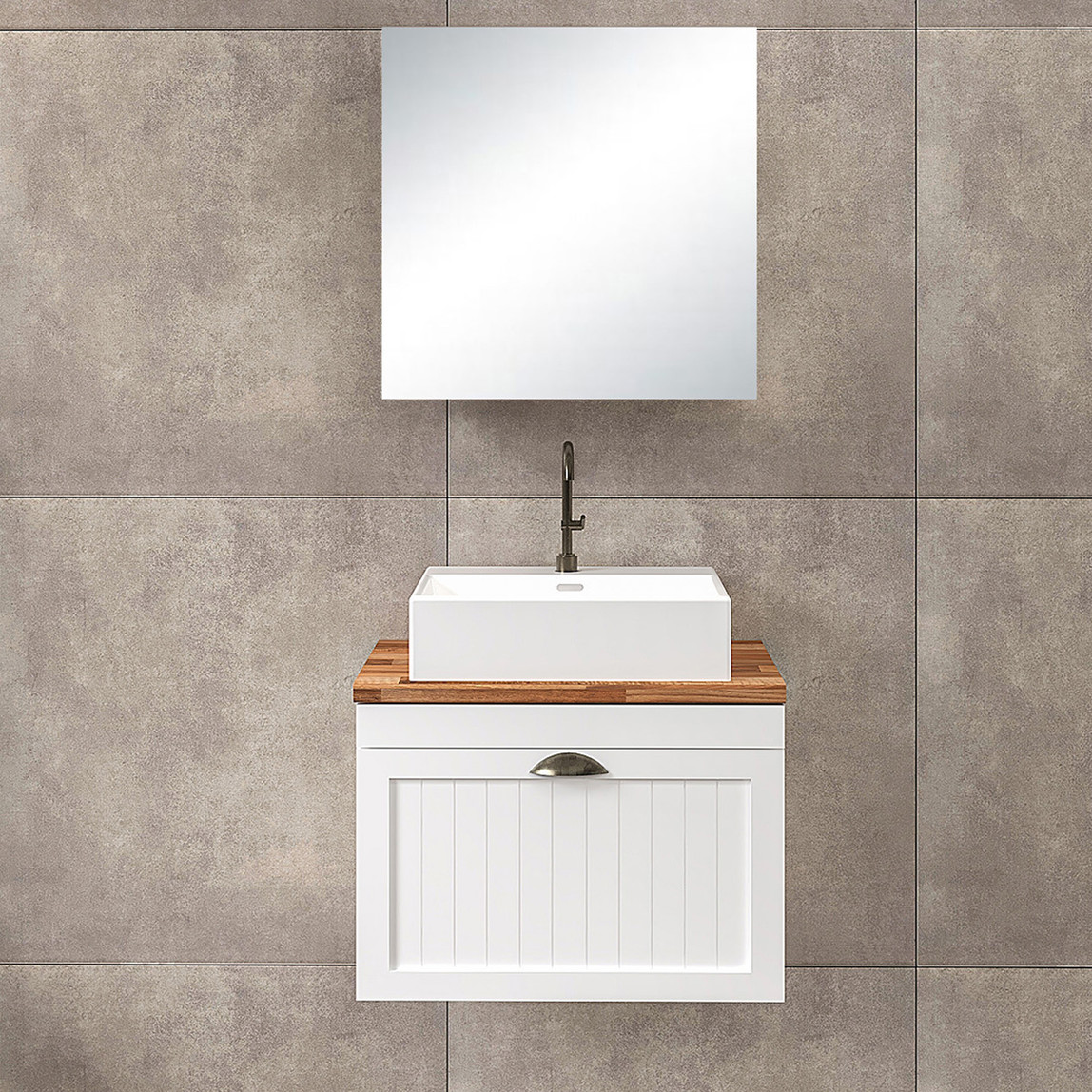    Fly Aren 65 cm MDF Banyo Dolabı 