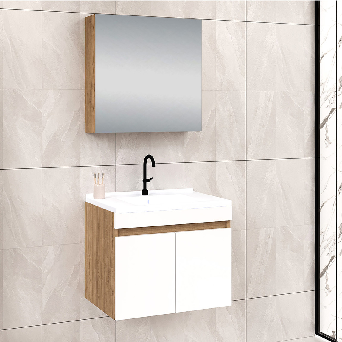    Fly Saura 65 cm MDF Banyo Dolabı 