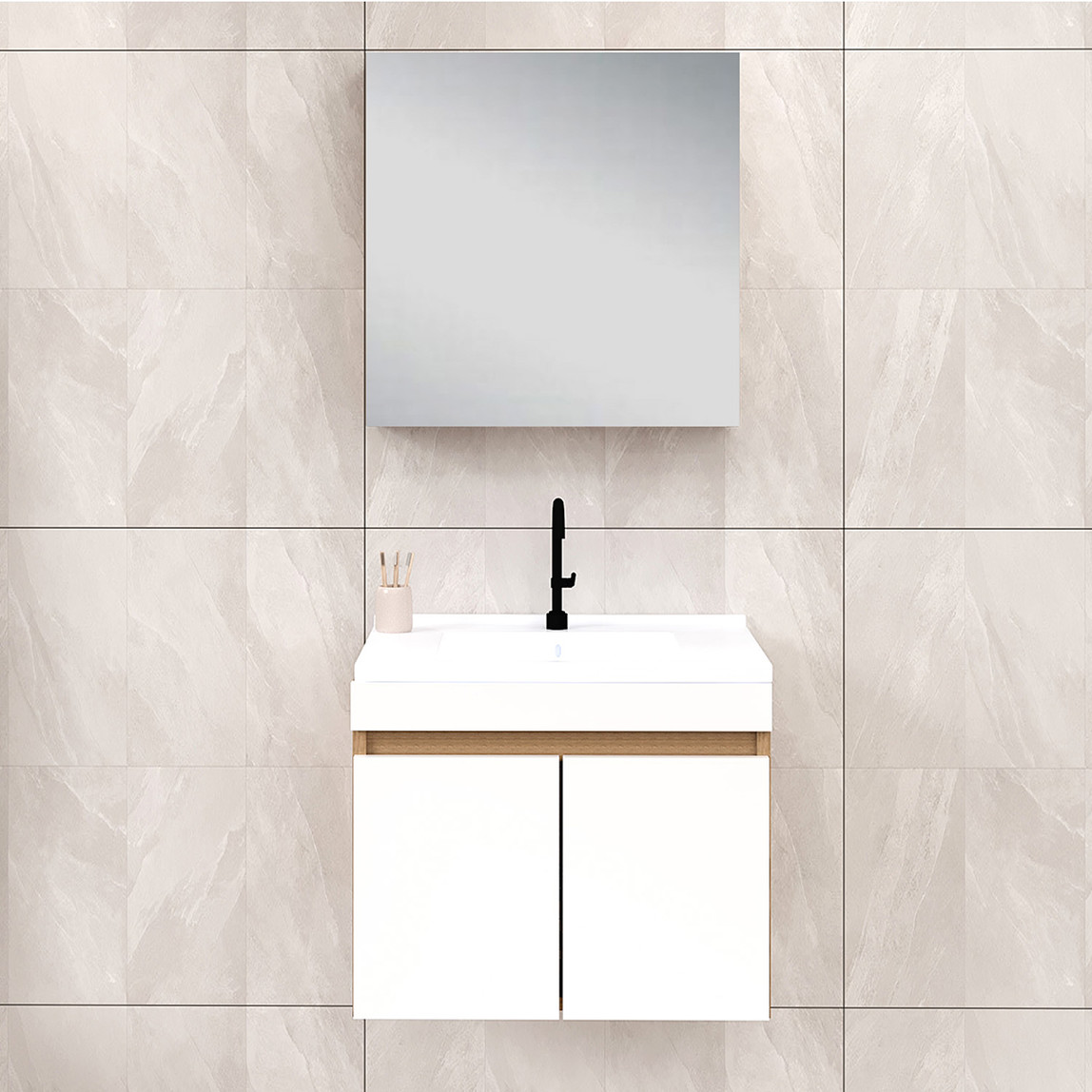    Fly Saura 65 cm MDF Banyo Dolabı 