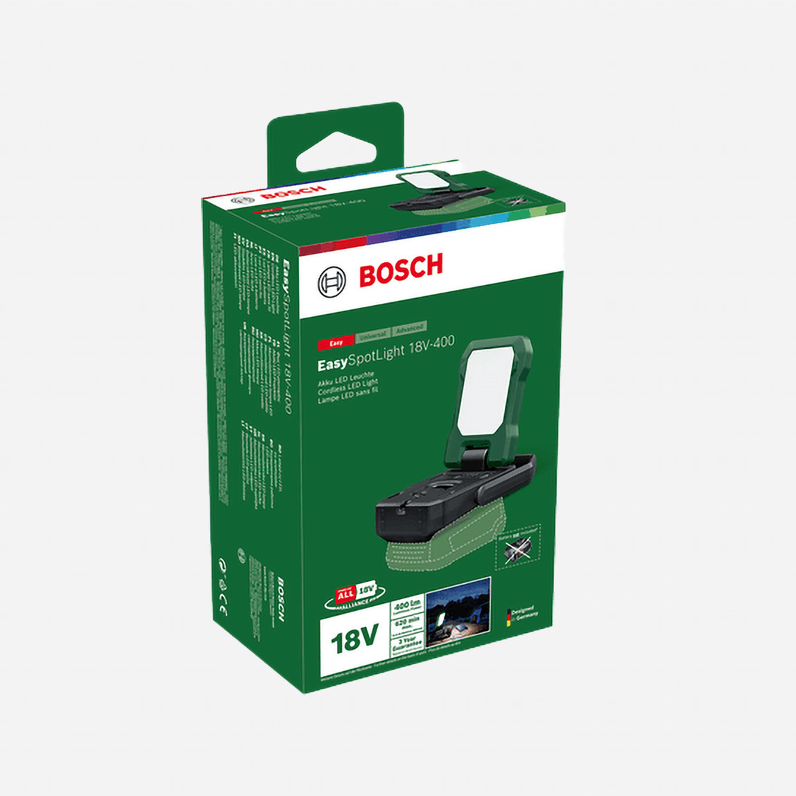    Bosch EasySpotLight 18V-400 Solo Led Projektör 