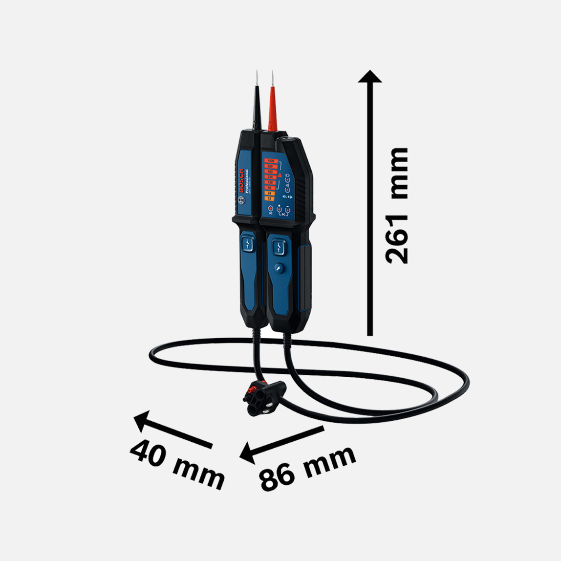    Bosch GVT 1000-15 Voltaj Test Cihazı 