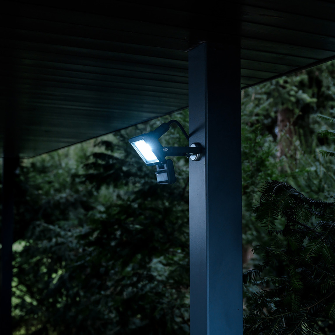    LED Dış Mekan Hareket Sensörlü Projektör - 1150 lm, IP65, 6500K 