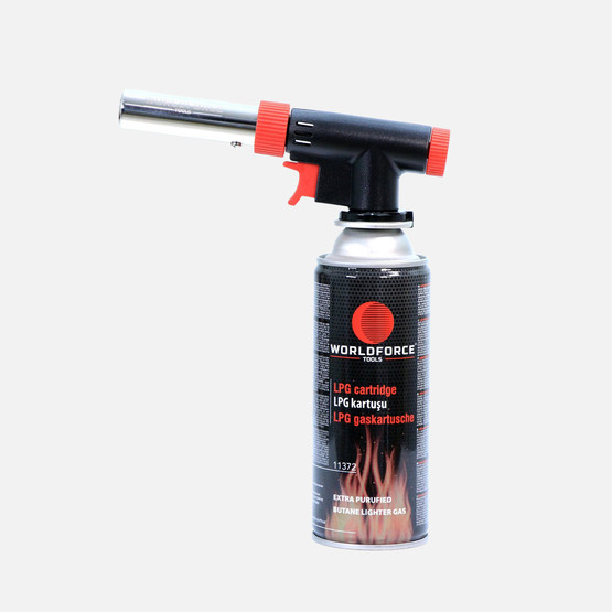 Jet Pürmüz Başlığı + LPG Gaz Kartuşu 400ml