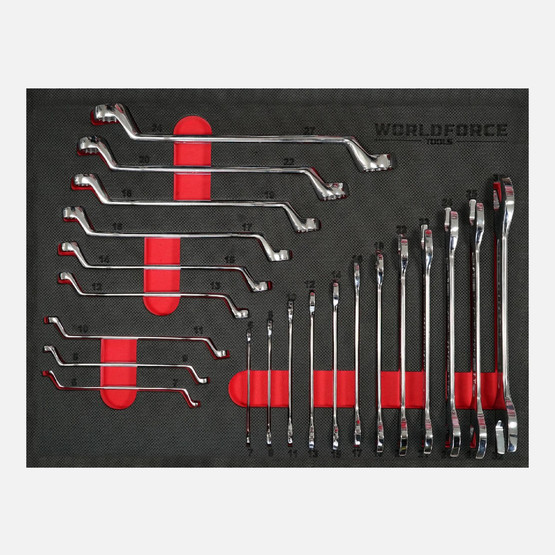 Worldforce 212 Parça Dolu 7 Çekmeceli Takım Arabası (980x460x770 mm)