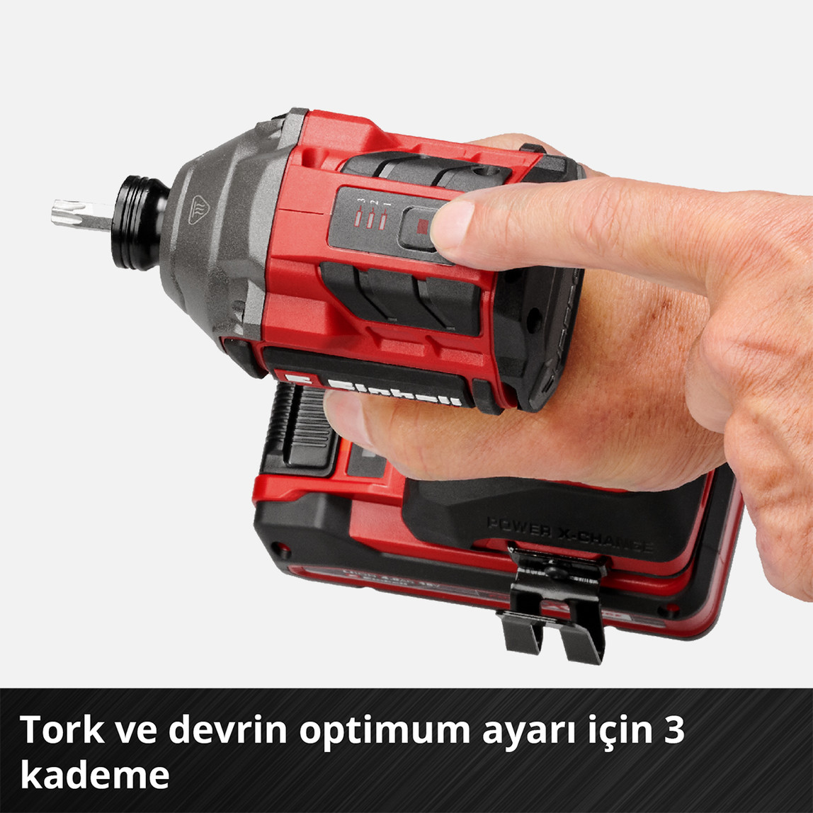    Einhell Profesyonel TP-CI 18/250-C Li BL-Solo Darbeli Vidalama (Akü ve Şarj Cihazı Dahil Değildir.) 