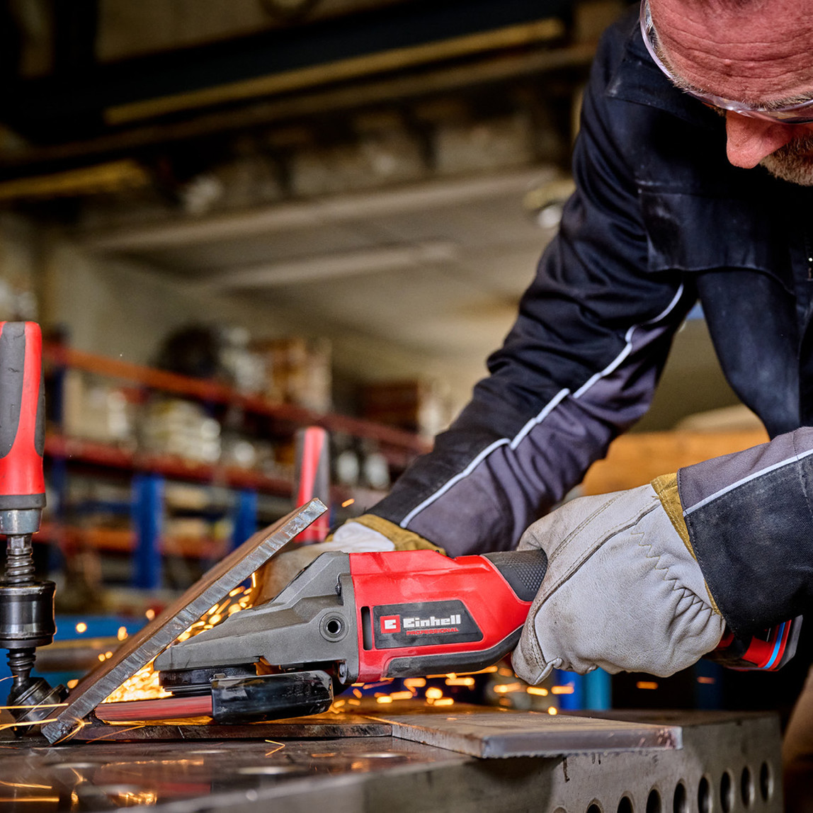    Einhell Profesyonel TP-AG 18/125 F Li BL-Solo Akülü Avuç Taşlama (Akü ve Şarj Cihazı Dahil Değildir.) 