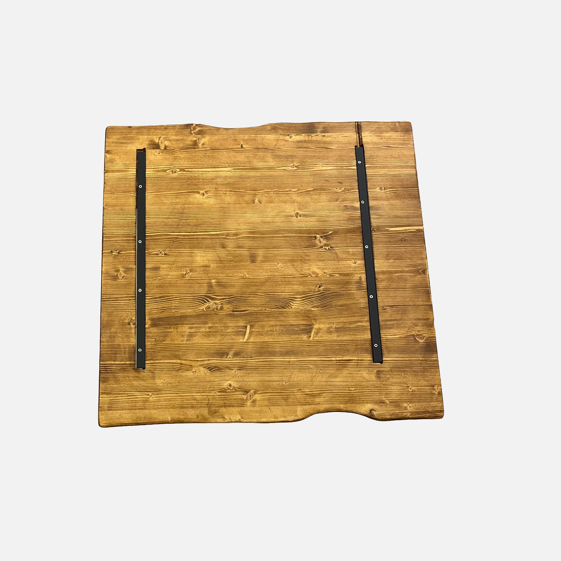    Kenarı Radiuslu Ladin Eskitme Masa Tablası 