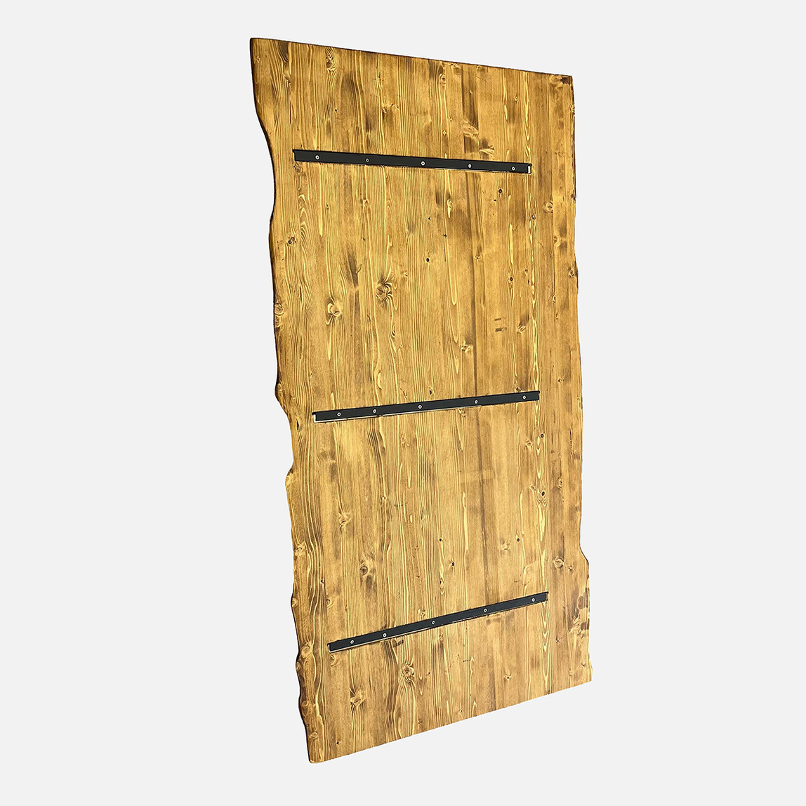    Kenarı Radiuslu Ladin Eskitme Masa Tablası 