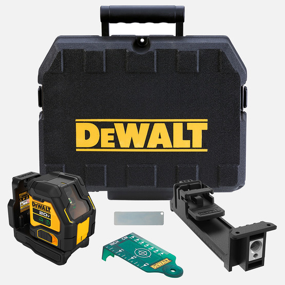 Dewalt DCLE34021N-Xj 18V Solo Çapraz Yeşil Çizgi Lazer (Akü ve Şarj Cihazı Dahil Değildir.)