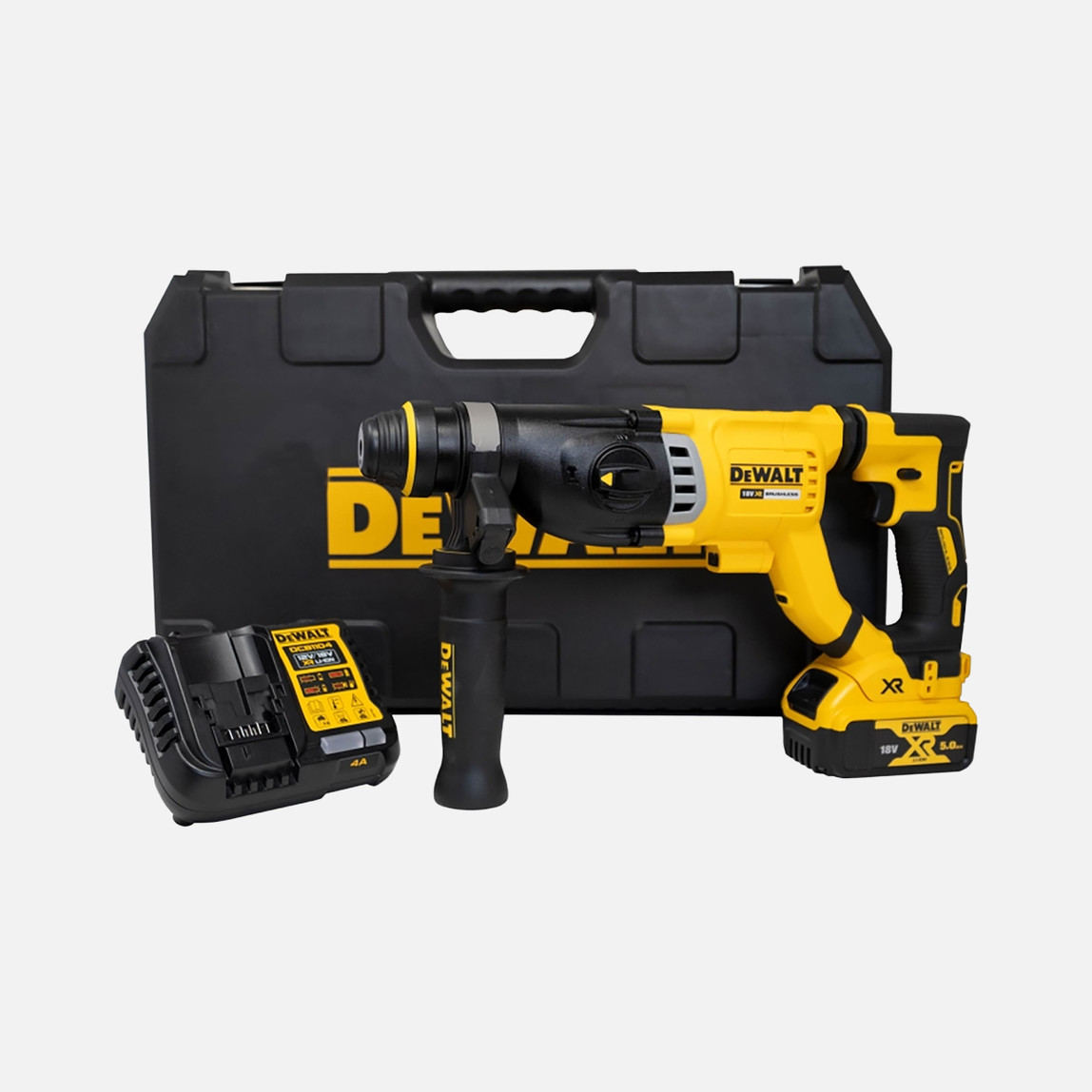    Dewalt DCH263P1 SDS-Plus Darbeli Kırıcı-Delici Matkap (1 x 18V 5Ah Akü + Şarj Cihazı Dahil) 