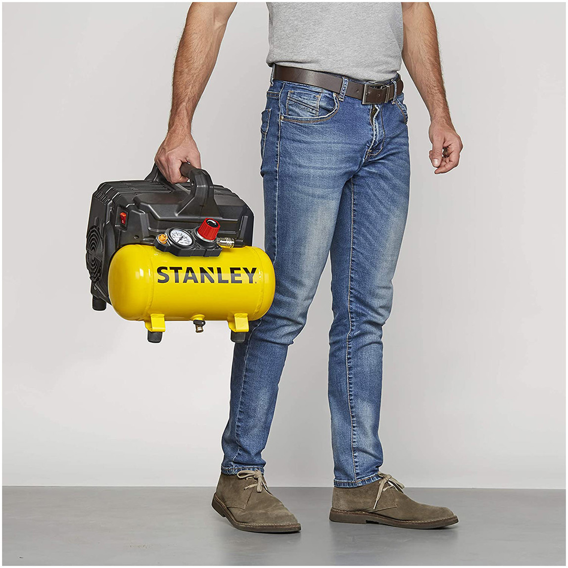    Stanley DST 100/8/6 Ultra Sessiz 59 dB Hava Kompresörü 