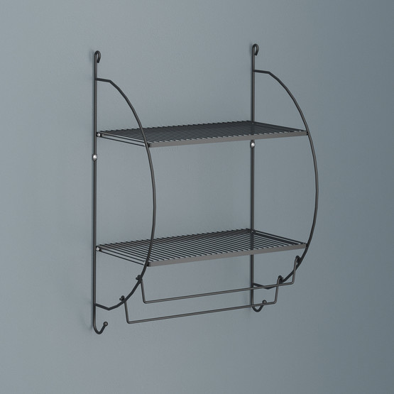 Tekno-tel Duvar Rafı Siyah