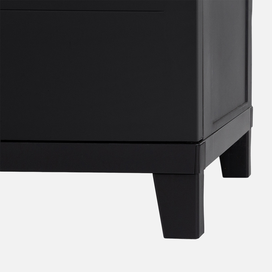    Prime 2 Raflı Plastik Dolap Koyu Antrasit 