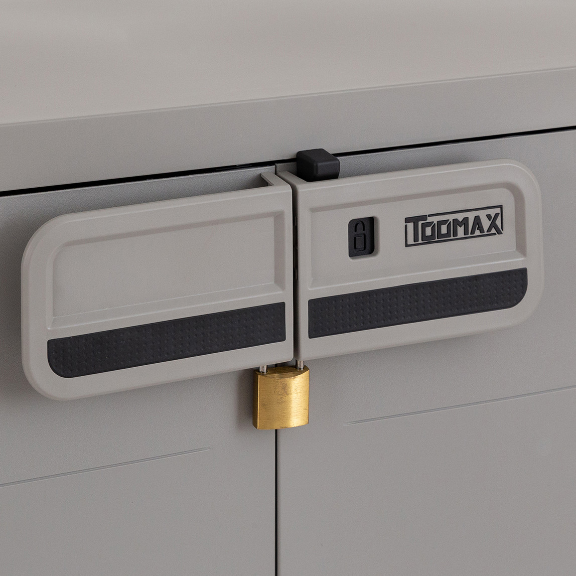    Smart 2 Raflı Plastik Dolap Gri 