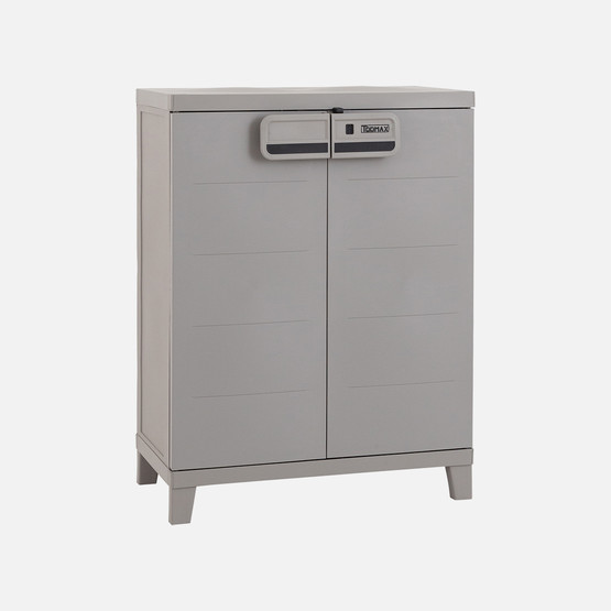 Smart 2 Raflı Plastik Dolap Gri