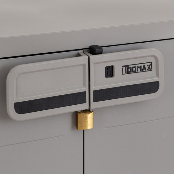 Smart 2 Raflı Plastik Dolap Gri