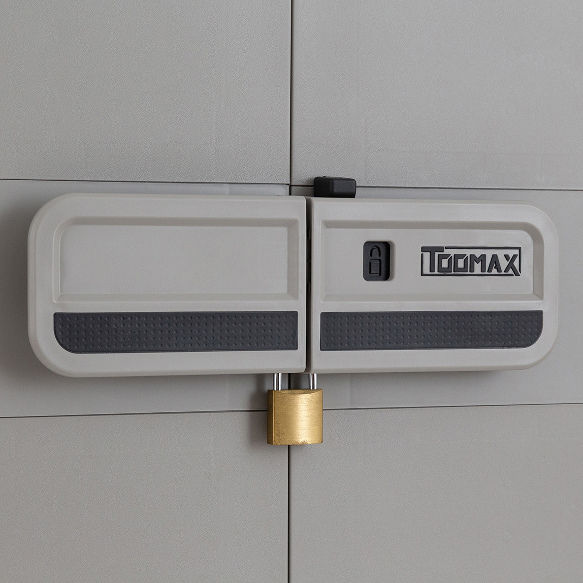    Smart 3 Raflı Plastik Dolap Gri 