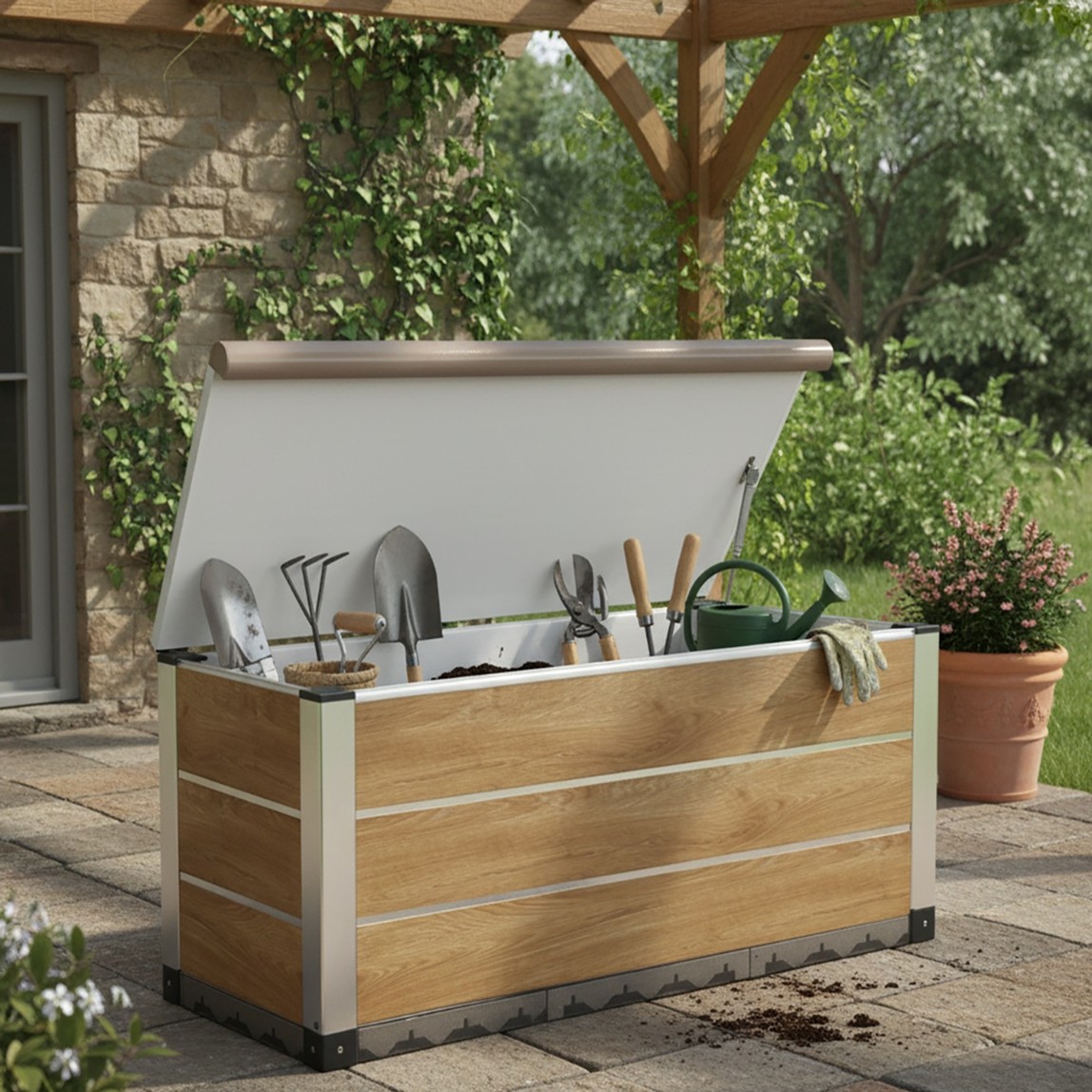    Bauli Woody Flat Sandık 230 LT  