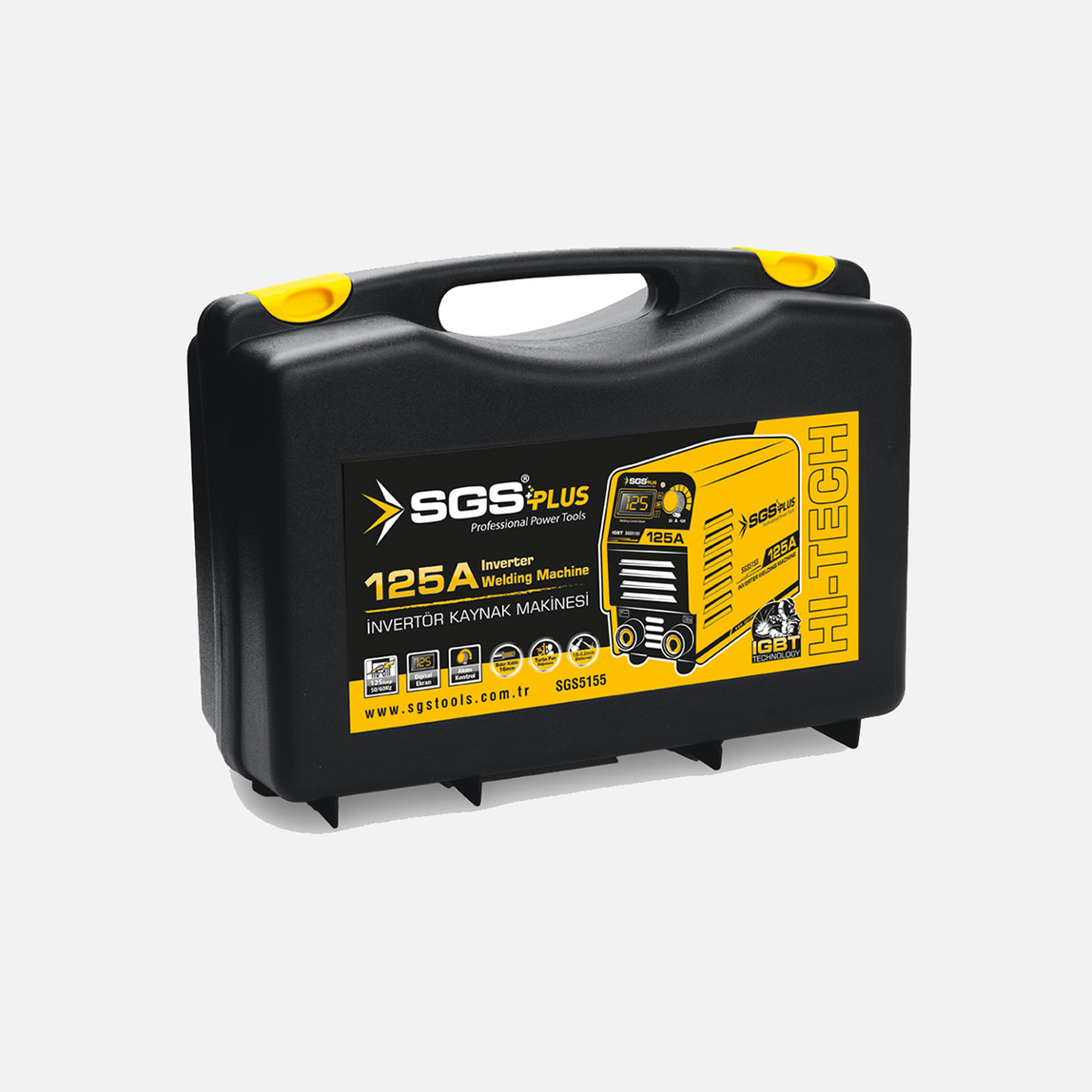    Sgs 125A SGS5155 İnvertör Kaynak Makinesi 