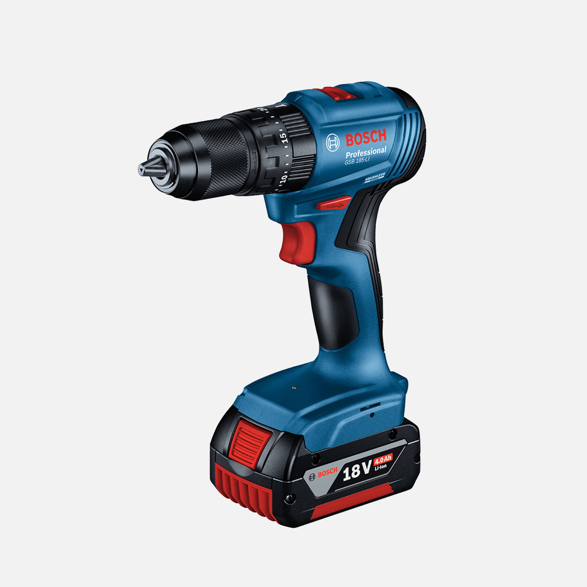    Bosch GDX 18V-285 GSB 185-LI 18V 2 Ah. Çift Akülü Vidalama ve Somun Sıkma Seti 