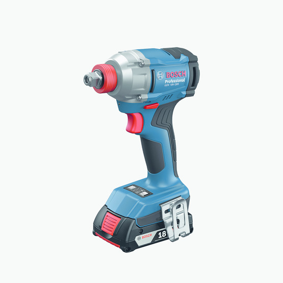 Bosch GDX 18V-285 GSB 185-LI 18V 2 Ah. Çift Akülü Vidalama ve Somun Sıkma Seti