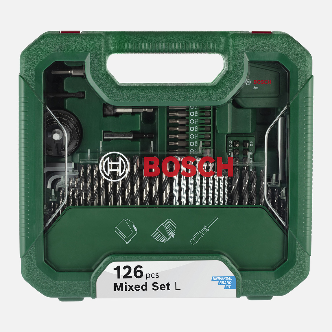    Bosch Dıy 126 Parça Aksesuar Seti 