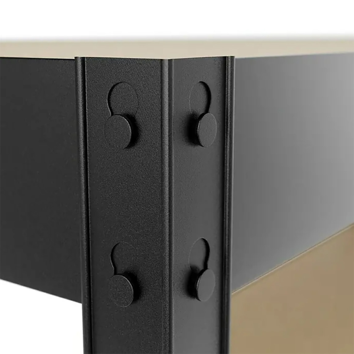    Regalux 4 Katlı Metal Raf Antrasit140x50x180 cm 