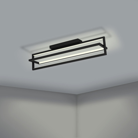 Eglo Siberia Led Avize Siyah