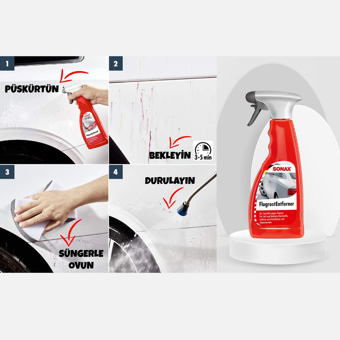    Sonax Endüstriyel Toz Temizleyici 