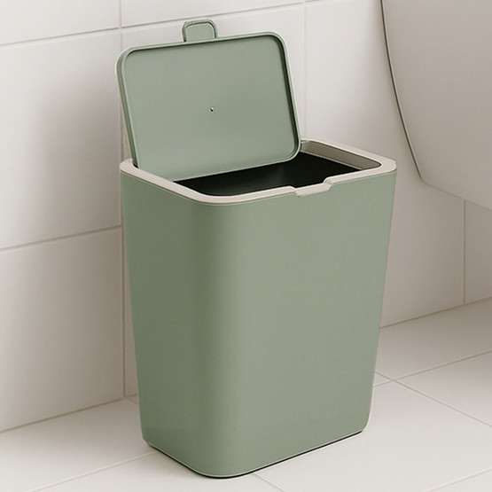 Flip Çöp Kovası Yeşil