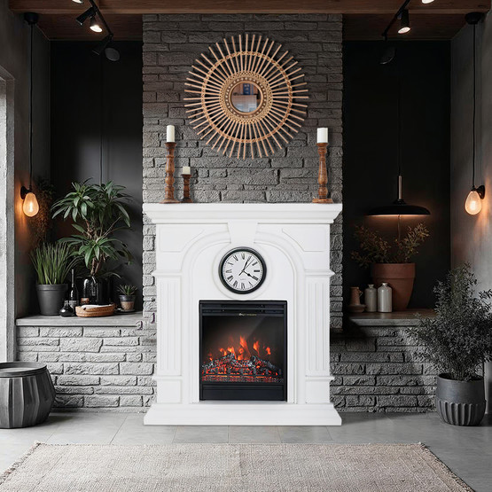 Dlc 1800W London Polistone Şömine MM21065