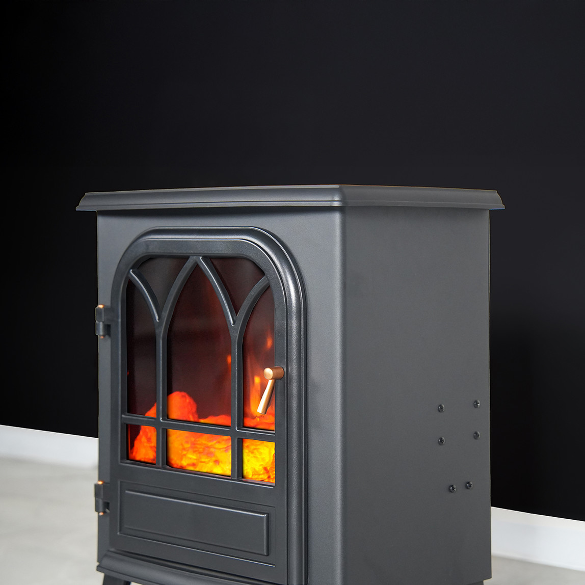    DLC Flamix Dekoratif Ayaklı Şömine 1950W 