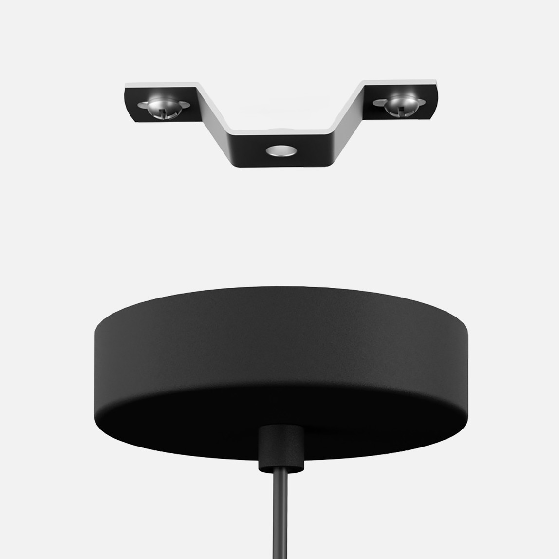    Eglo Potosi E-27 Sarkıt Avize Siyah 