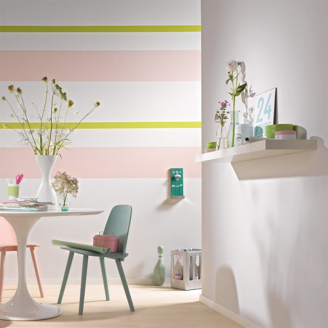    Erfurt Viva Boyanabilir Duvar Kağıdı 