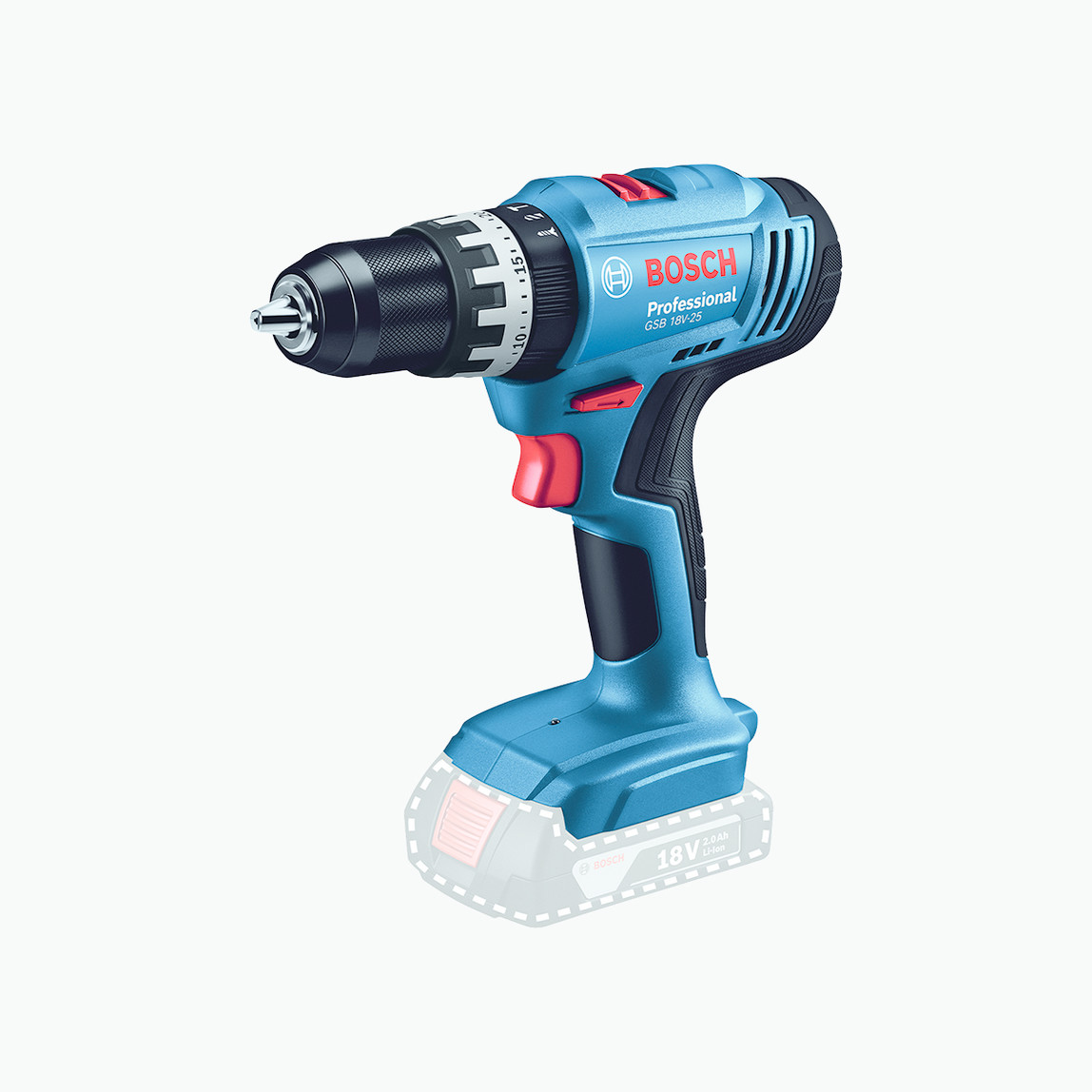    Bosch GSB 18V-25 GBH 18V-18 1x2 Ah. Profesyonel Makine Seti 