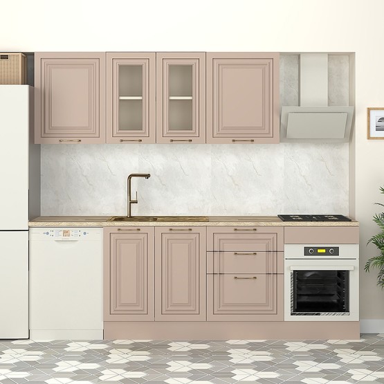 Fly Rose Mutfak Dolabı 260cm