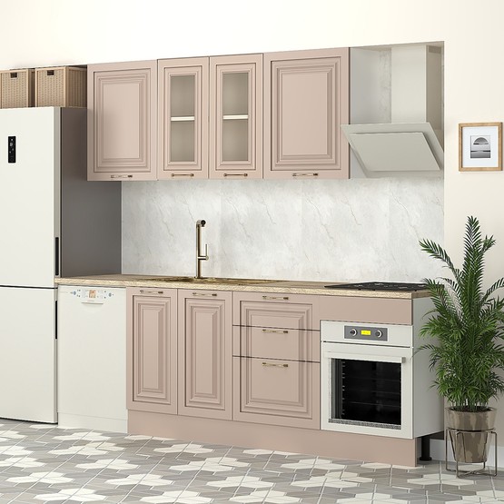 Fly Rose Mutfak Dolabı 260cm