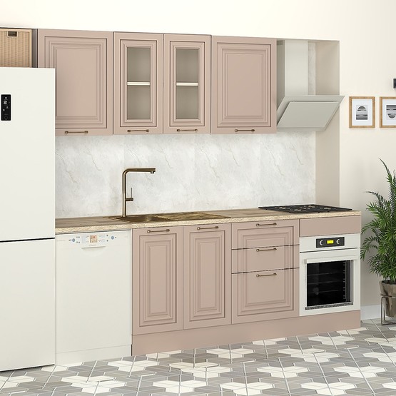 Fly Rose Mutfak Dolabı 260cm