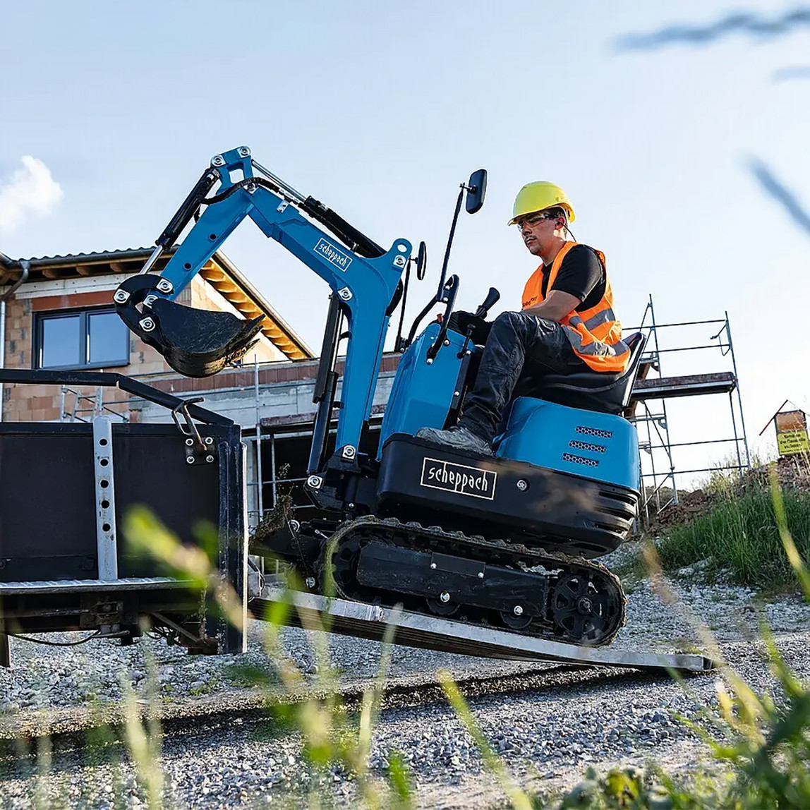    Scheppach EXC815 Mini Ekskavatör 