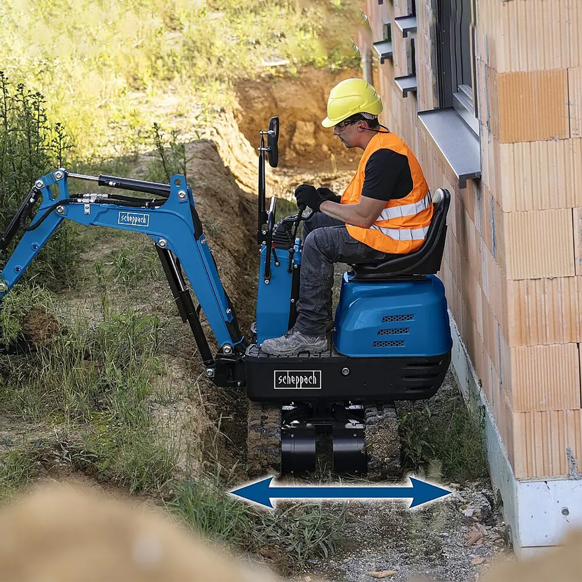    Scheppach EXC815 Mini Ekskavatör 