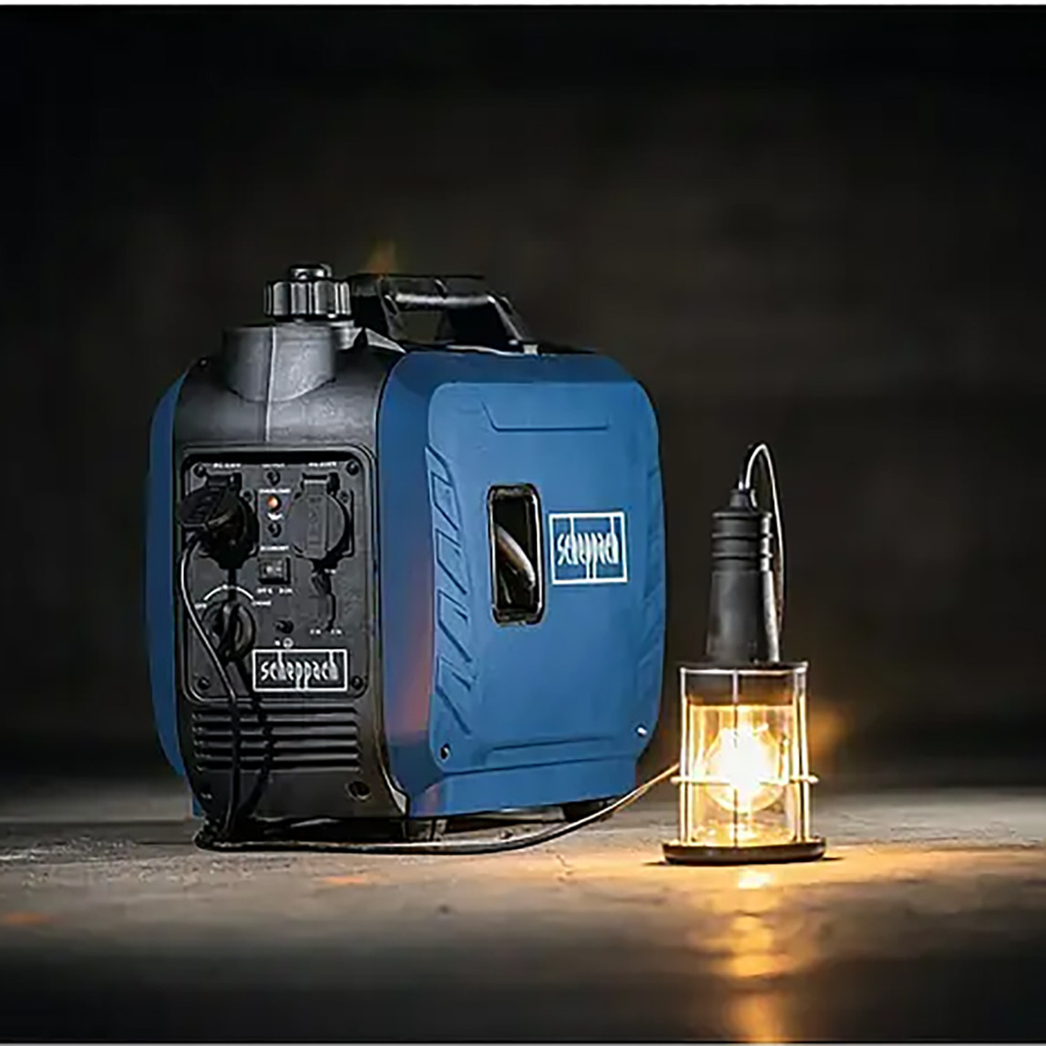    Scheppach SG2500İ 2 Kw Invertörlü Benzinli Portatif Jeneratör 