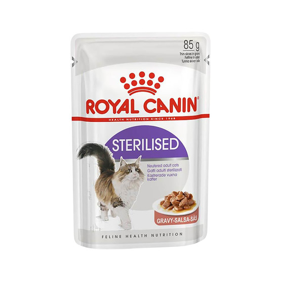 Royal Canin Sterilised Gravy Soslu Kısırlaştırılmış Kedi Konservesi 85 Gr  