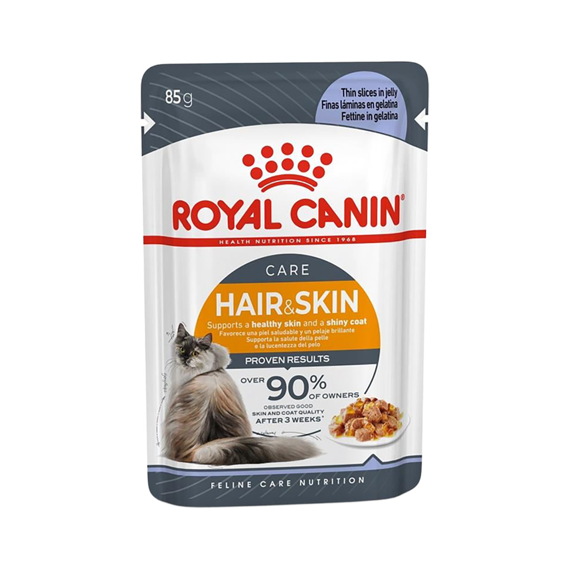   Royal Canin Hair&Skin Jelly Kedi Konservesi 85 Gr  