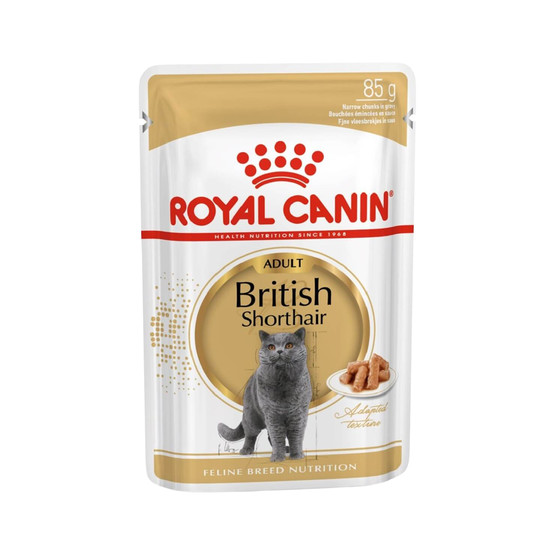 Royal Canin British Shorthair Yetişkin Pouch Kedi Konservesi 85 Gr 