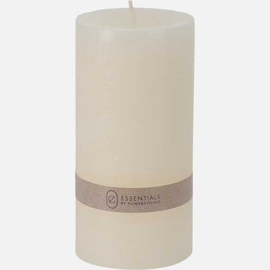 Sütun Mum Beyaz 7cm 